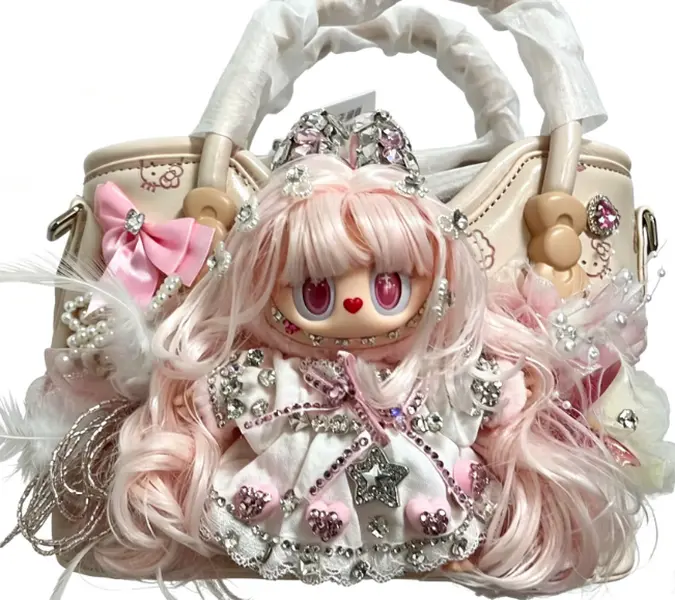 【VELVET NOON】Handmade Diamond Bag
