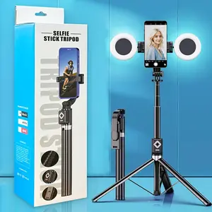 T11 Phone Selfie Stick Upgrade Version 1.7m Ultra Long Outdoor Live Stream Beauty Light Travel Tripod Stand, Perfect for Vlogging and Photography, Tripod Stabilizer, Travel Gadgets, Tech Accessories