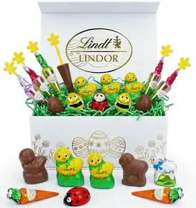 Easter Basket Candy Assortment, 20 Individually Wrapped Easter Mini Chocolates, Easter Egg Fillers, Egg Hunt Candy, Spring Shaped Chocolate Treats, Party Favors, Classroom Prizes