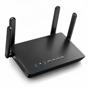 4-Antenna WiFi Wireless Router 300Mbps | Long Range 1000sq.ft | Secure WPA2 | Fast Gaming & Remote Work WiFi Hotspot