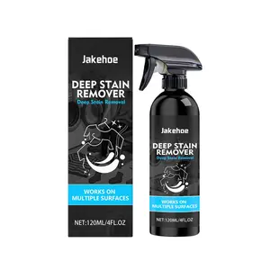 Clothing Stain Cleaner Deep Stain Remover Multi Fabric Compatible Household Daily Wash Surface Oil Grease Dirt Remover, Effective Laundry Solution