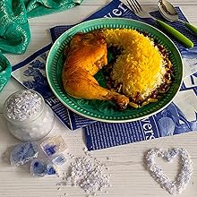 Ancient Blue Salt – Rare Mineral Treasure | High Potassium, Low Sodium, Pure & Unprocessed | Gourmet-Grade by Richure 100g (3.52 oz)