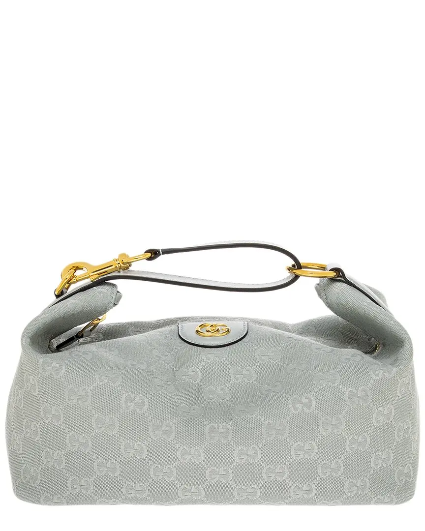 Gucci GG Logo Medium Leather Vanity Case