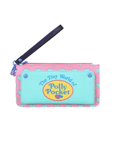 Cute Foldable Long Wallet for Women, Adorable Card Holder with Cartoon Pattern, Coin Purse with Zipper Pocket, Stylish and Practical