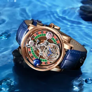 Celestial Roulette Luxury Watch - Elegant Design, High-Quality Materials, Ideal for Everyday Wear