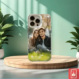 Custom Photo Phone Case – Please Send Image After Purchase.Custom Couple Photo Phone Case – Personalized, Simple White Design, Compatible with iPhone 17/16/15/14/13/12/11/XR/X/XS/XS Max/7/8.