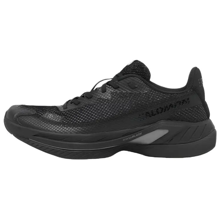 Salomon x MM6 Maison Margiela Spectur Round-Toe Lace-Up Low-Top Casual Shoes for Women in Black Trending Shoes, House White Official Shoes to Get / Maison Mihara Sneaker Athletic