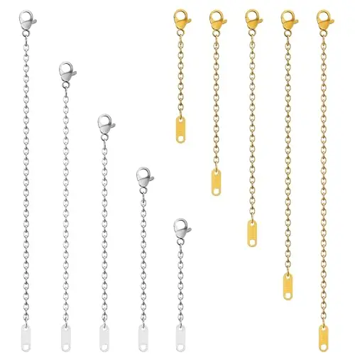 Gold+Silver (2 3 4 5 6 inch)