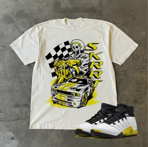 Skrttt Hellcat Racing Shirt To Match AJ 17 Low Lightning, Streetwear Style, Sneaker Fashion
