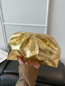 Folded Cloud Bag, Trendy Fashion Handbag, Versatile Daily Party Clutch, Perfect Gift, Suitable for Fashion Daily & Parties