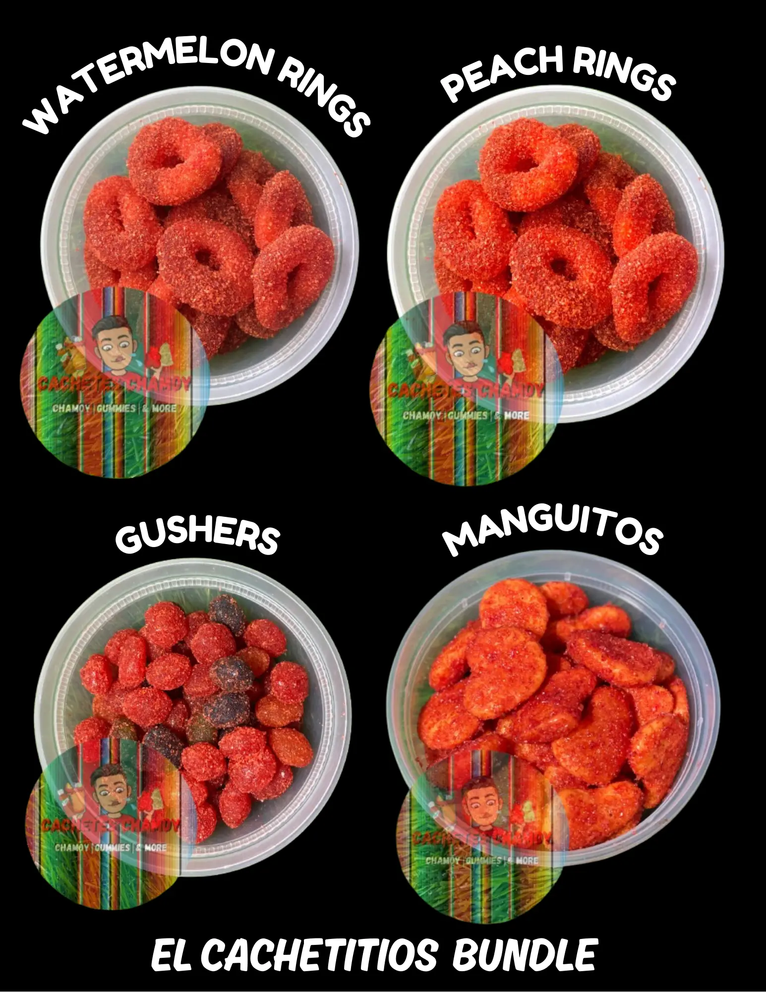 EL Cachetitos Bundle - Dulces Enchilados Candy Mix