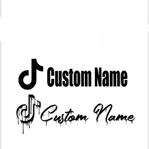 Custom Name  Truck Decal - Personalized Text Design