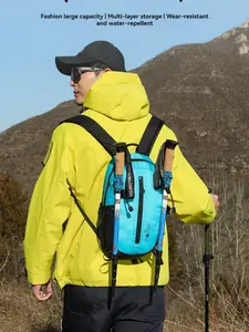 Lightweight Hiking Backpack, Durable Waterproof, Multi-Compartment, Large Main Compartment, Mountaineering Trekking Camping Bag