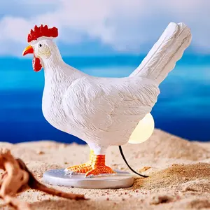 Upgraded Chicken Egg Lamp  Chicken Night Light with USB Lifelike LED Egg Lamp with Color  Box Easter Birthday  for  Decorative