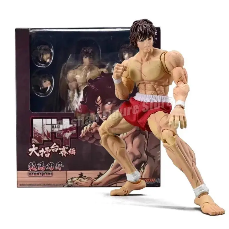 17cm Ko St Storm Toys Baki Hanma Action Figure Fighting Anime BAKl Kibk Son Of Ogre Figurine Collectible Model Dolls Toy Gifts, Collectible Figurines, Figurines For Collectors