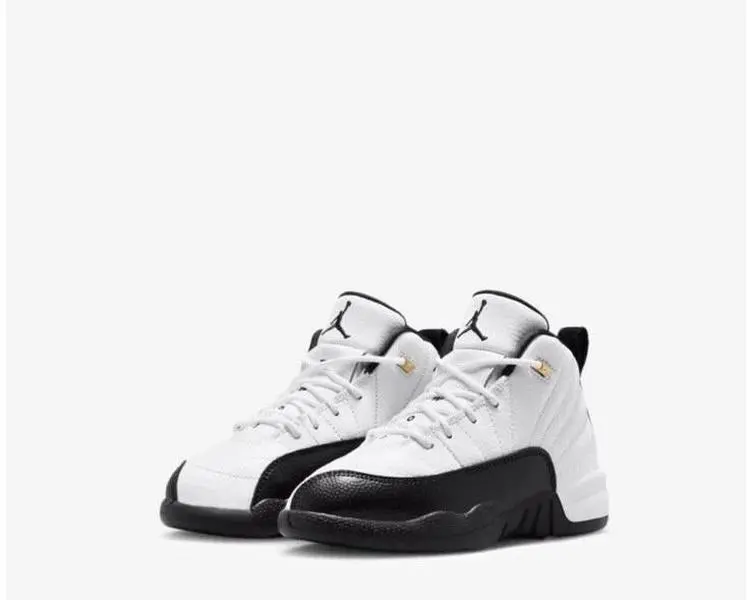Jordan 12 Retro Taxi (2025) (PS) 151186-117 & TD 850000-117 New NON-ADULT!!!! Fashionable Sports Shoes Basketball Shoes