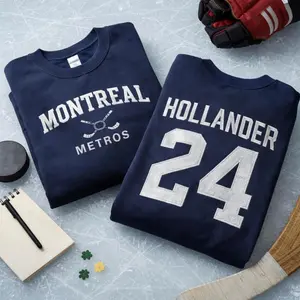 Hollander 24 Montreal Metros Embroidered Shirt, Mk Mn Mouse Embroidered Sweatshirt, Heated Inspired Rivalry LGBT Hoodie,Hockey Romance Merch