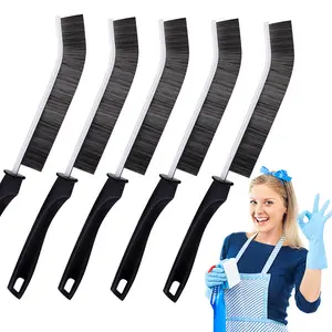 Gap cleaning brush, kitchen toilet corner cleaning brush-Multi-5 Pcs Crevice Cleaning brush，Hard Bristle Gap Brush，Multifunctional for Bathroom Household Kitchen Tiles Window Crevice Cleaning Tool，Spring Cleaning，house cleaning，home cleaning，Mother's Slay