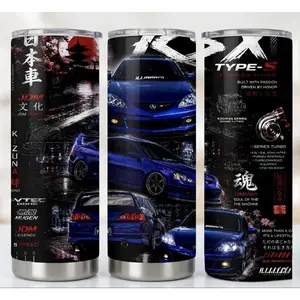 Acura RSX Type S K-Series Tumbler Tuned by BUBUK20 - Car Culture Design - 20 oz Tumbler