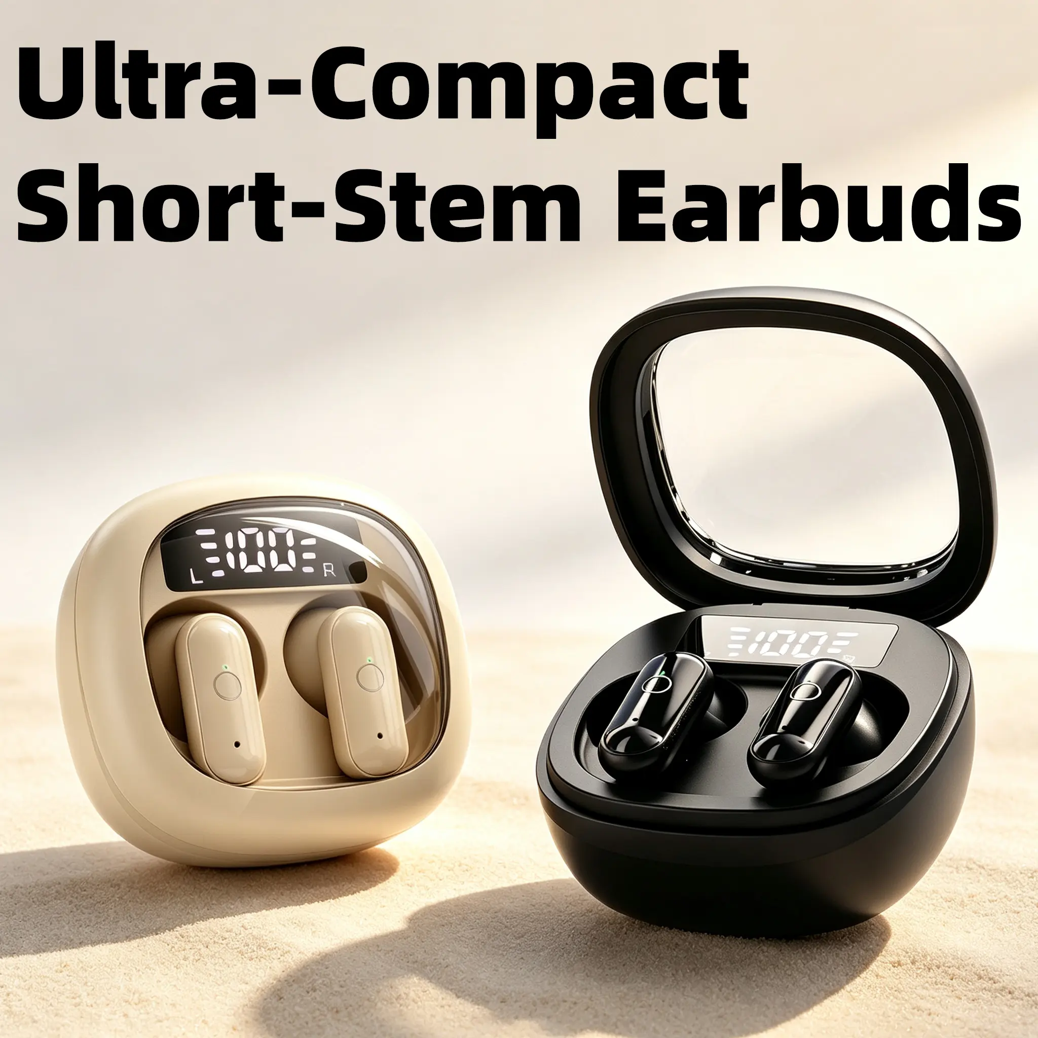 Mini Sleep Bluetooth Earbuds - Ultra-Thin Embedded Cavity, Pain-Free All-Night Wear, Flat Low-Profile Design, No Ear Pressure for Side Sleeping, Soft Liquid Silicone Ear Canal Fit, Snoring & Traffic Noise Blocking for Dorm & Home Use, Audio, Device, Charg