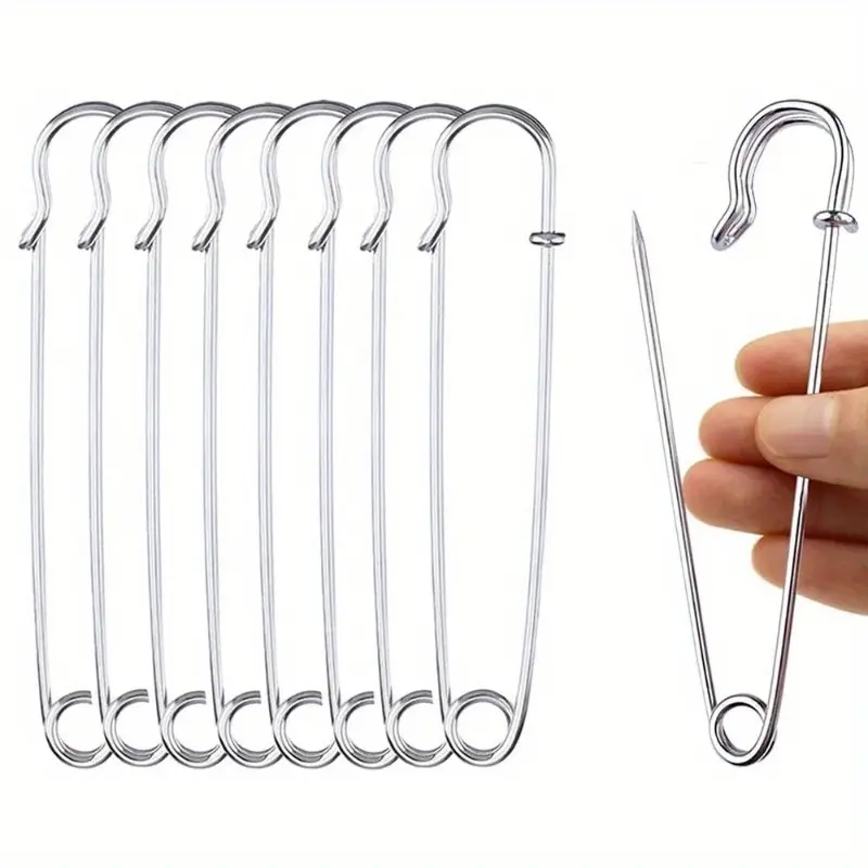 20pcs Large Pins Heavy Duty Blanket Pins Bulk Lock Pins Fasteners for Blankets Crafts Skirts Brooch Making