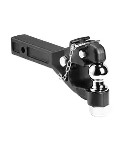 【fathersdaygift】VEVOR Pintle Hook16000 lbs Towing CapacityPintle Hook Hitch for 2-inch Hitch Hook Military ReceiverCombination 2-inch Hitch BallFits 2.5 to 3-inch Lunette RingBlack Powder Coatfor Trailers