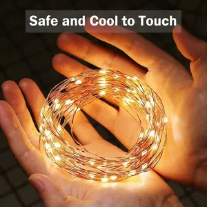 200 LED Christmas String Lights Indoor Outdoor Waterproof Plug in for Tree Room