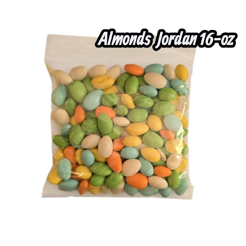 Almond Jordan Candy (huevito con Almendra) – Pastel Colors – 16 oz (454 g)