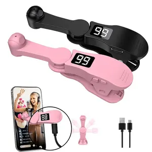 Auto Clicker Device for Smart Phone -(Use when charging)- Automatic Phone Screen Device Speed Clicker with Led Display Screen, Fast Click Simulation Finger Continuous Click for Gaming,Live Broadcasts Likes,Adjustable Speed Physical Clicker,Gift