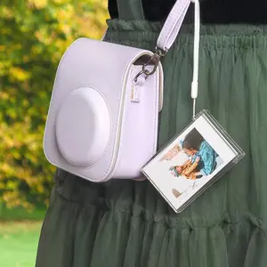 Transparent Photo Storage Box for Watch Straps, Plastic Material Display Decorative Item, Ideal for Organizing and Showcasing Photos