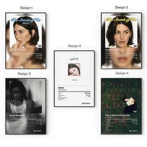 [Sale Up To 40%] [Unframe] Gracie Abrams Album Posters, Indie Pop Music Wall Art, Soft Girl Bedroom Aesthetic Decor, Modern Album Cover Artwork, Gift for Fans