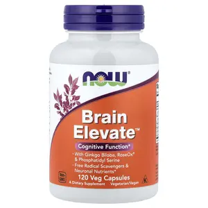 NOW Foods Brain Elevate™, 120 Veg Capsules