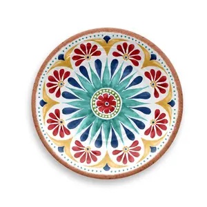 Tarhong PAN1085SPMB Rio Medallion Salad Plate, Set of 6