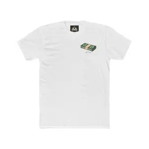 I Count Profits Not Opinions Money Stack Tee | Graphic Cash Illustration