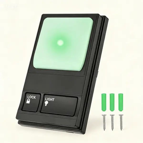 Upgrade Multi-Function Garage Door Opener Wall Button Control Panel - Liftmaster Replacement, Easy Push Keypad with Enhanced Compatibility & Safety, Durable Tools & Hardware Door Access Switch, Enhanced Safety, Expansion Screws