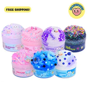 PEACHYBBIES: Choose Your Slime - Premium Scented, 4oz., ASMR, Stress Relief, Fidget Toy, Best-Selling Cloud, Cloud Dough, Bingsu, Butter Slimes