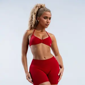 Women's Impact Strappy Bra, Sporty Breathable Comfortable Bra, Ladies Sportswear for Exercise Yoga, Gym Clothing, Strappy Sports Bras, Workout Bras, Fitness Training Clothes, Sportsbra