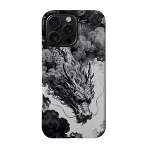 Chinese-style ink painting, dragon pattern phone case, compatible with iPhone 17 Pro Max, 16 Plus, 15, 14, 13, 12, 11, Xs Max & Samsung Galaxy S26 Ultra, S25 Plus, S24 FE, S23. 120