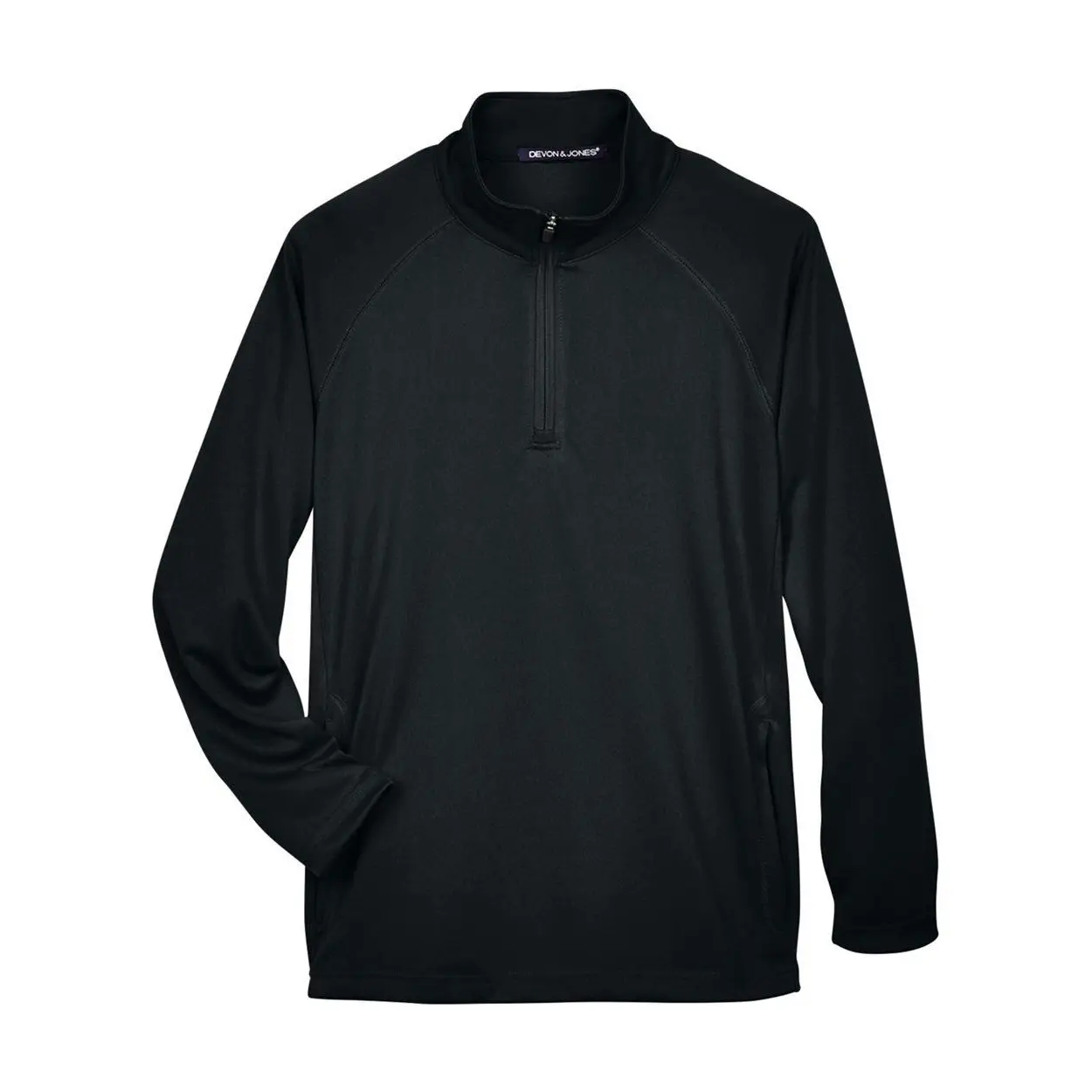 Devon & Jones Stretch Tech-Shell Compass Quarter-Zip Pullover