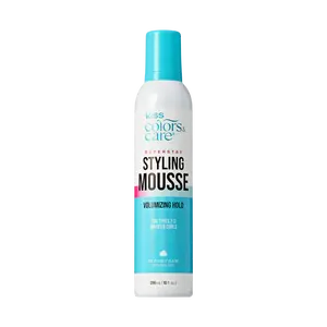 Kiss Colors & Care Super Stay Styling Mousse - Volumizing Hold