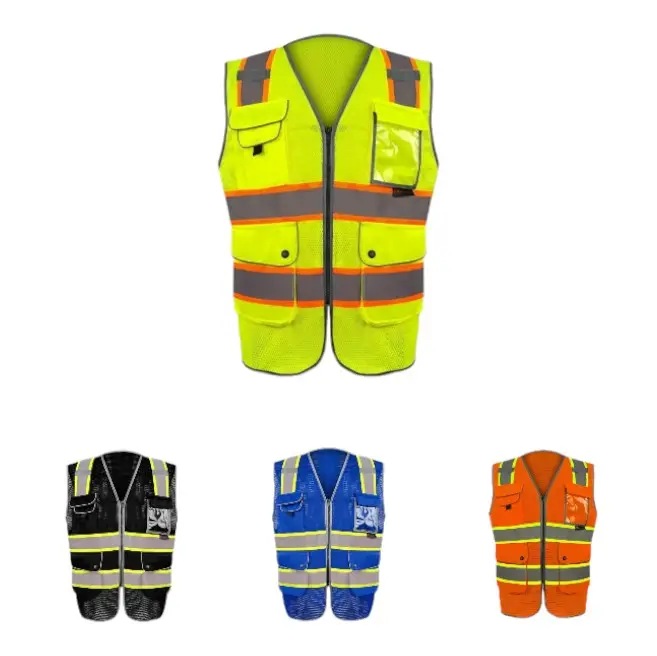 Class 2 Utility Safety Vest, Reflective Safety Vest, Work Safety Vest