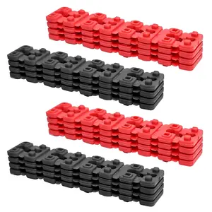 Outlet Spacer for Loose Outlet Plug Fix, Socket Extenders,  and Receptacle Spacer Outlet for Electrical Box (48 Pcs Red+48 Pcs Black)