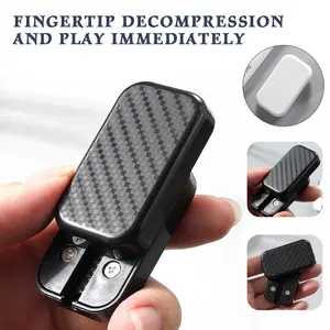 Fidget Slider Fingertip Top, A Stress Tool To Relieve Anxiety of Autism, ADHD, Obsessive-compulsive Disorder, Flip Fidget Toys for Adults, EDC Fidget Slider, Stress Relief Fidgeting, Stress Relief Gadgets