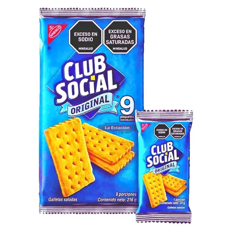 Club Social Original - Pack x 9
