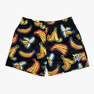 Baseball Lifestyle 101 Banana Collection Mesh Shorts, 5" Premium Athletic Shorts for Youth & Adults, Lightweight Summer Sports Activewear