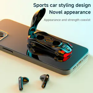 High-end, stylish sports car-style Bluetooth earphones, wireless, 2026 new model, high-quality sound, semi-in-ear, compatible with Apple and Huawei. outdoorfun