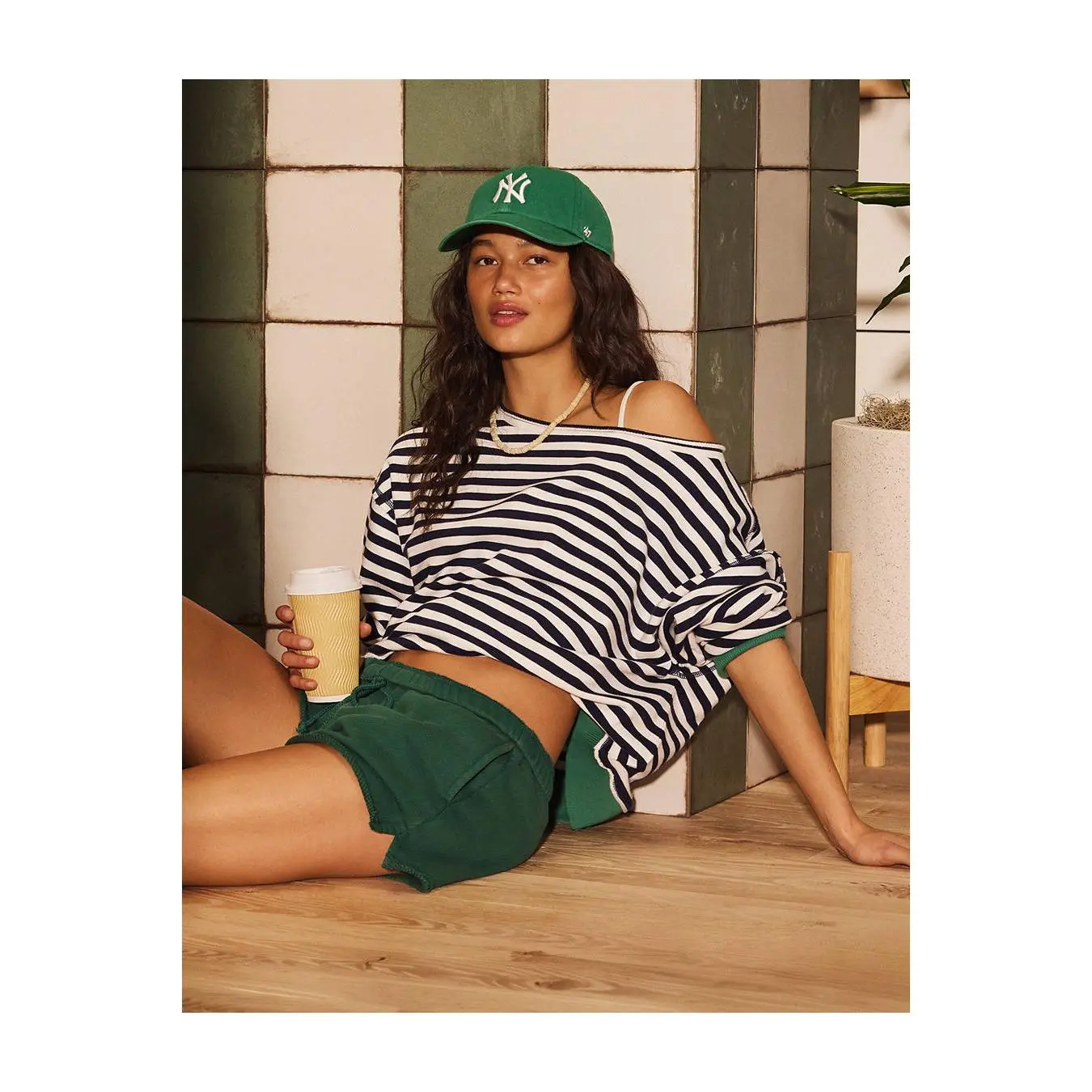 AE On a Roll Off-the-Shoulder Sweatshirt