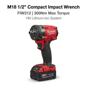 Milwaukee M18 Compact Impact Wrench,Multi-Function Electrician Setm, power tool