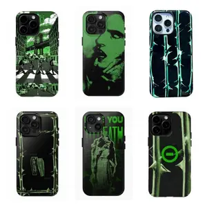 The Matrix Neo Cyberpunk Green Aesthetic Phone Case,Tough phone case,for iPhone 16 15 14 13 12 11 17Pro Max,for Samsung S25 S24 S23 S22 Ultra,Gifts For Fans Men Women, Phone Accessories Rubber Shockproof