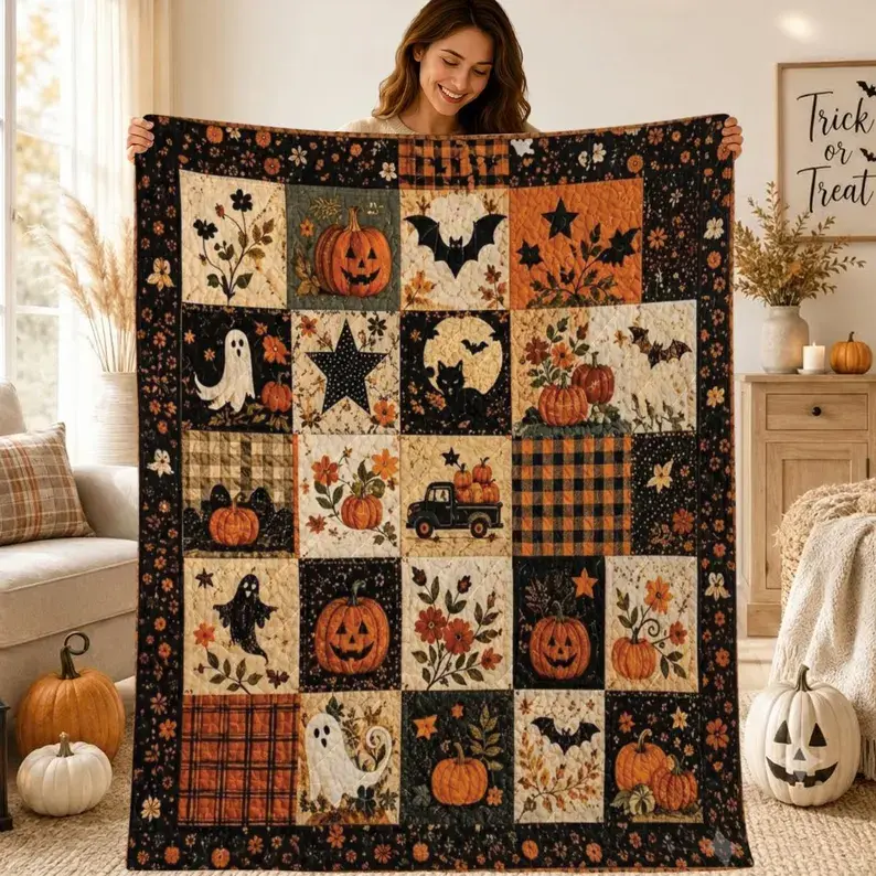 Vintage Nature Theme Soft Flannel Throw Blanket - Lightweight Luxury Unisex Blanket for Indoor Use, Home Décor, Sofa Use